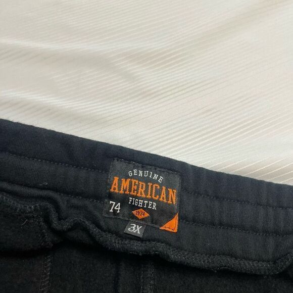 NWT American Fighter Black Orange Sweatpants Size 3X New - Picture 6 of 9